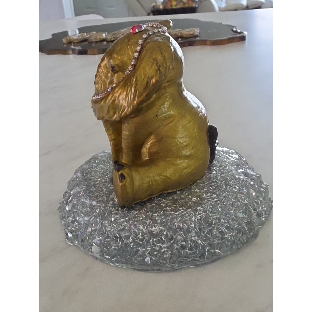 Handmade Resin Elephant Decoration Gift Paperweight - Picture 5 of 7